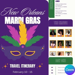 mardi gras itinerary reddit
