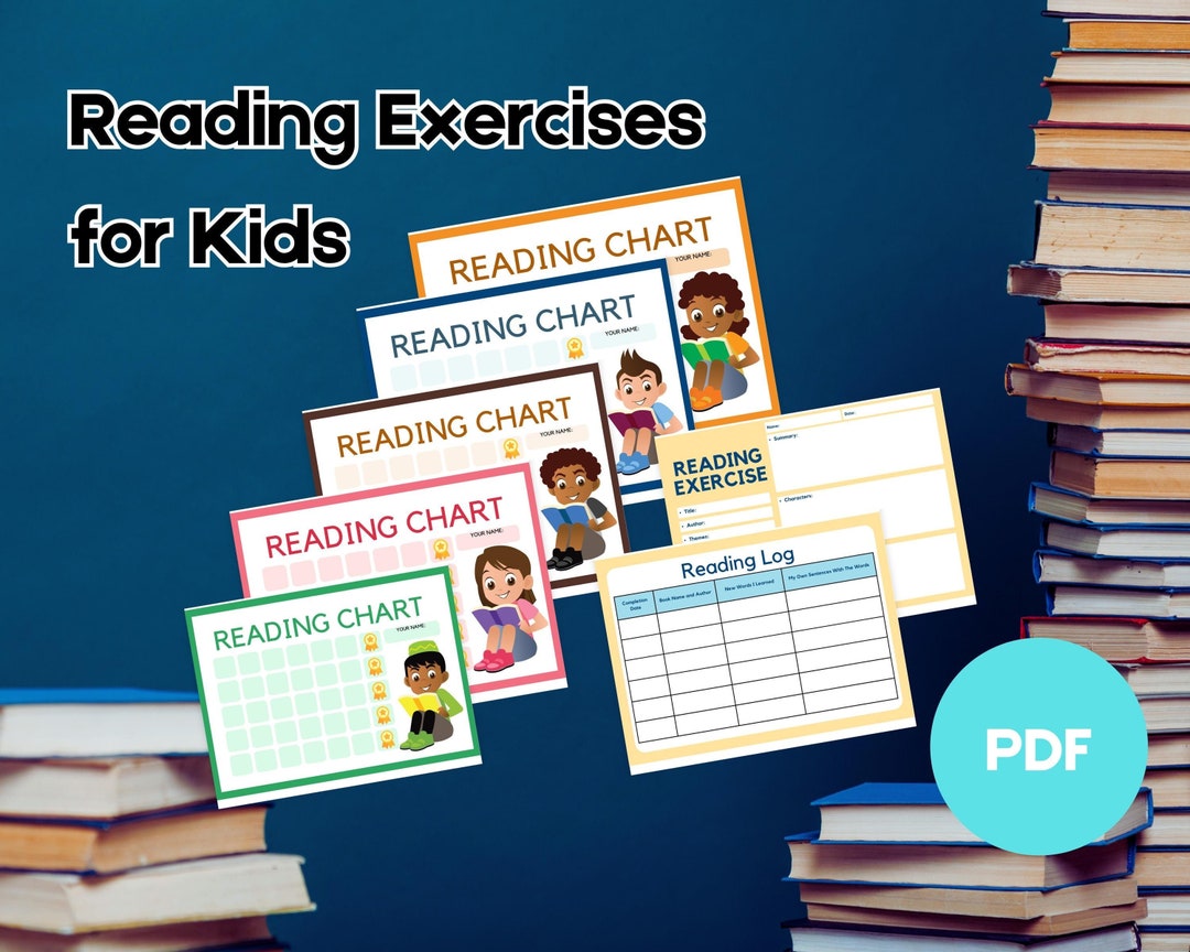 Reading Tracker for Children – Fun Printable Book Log – Reading ...