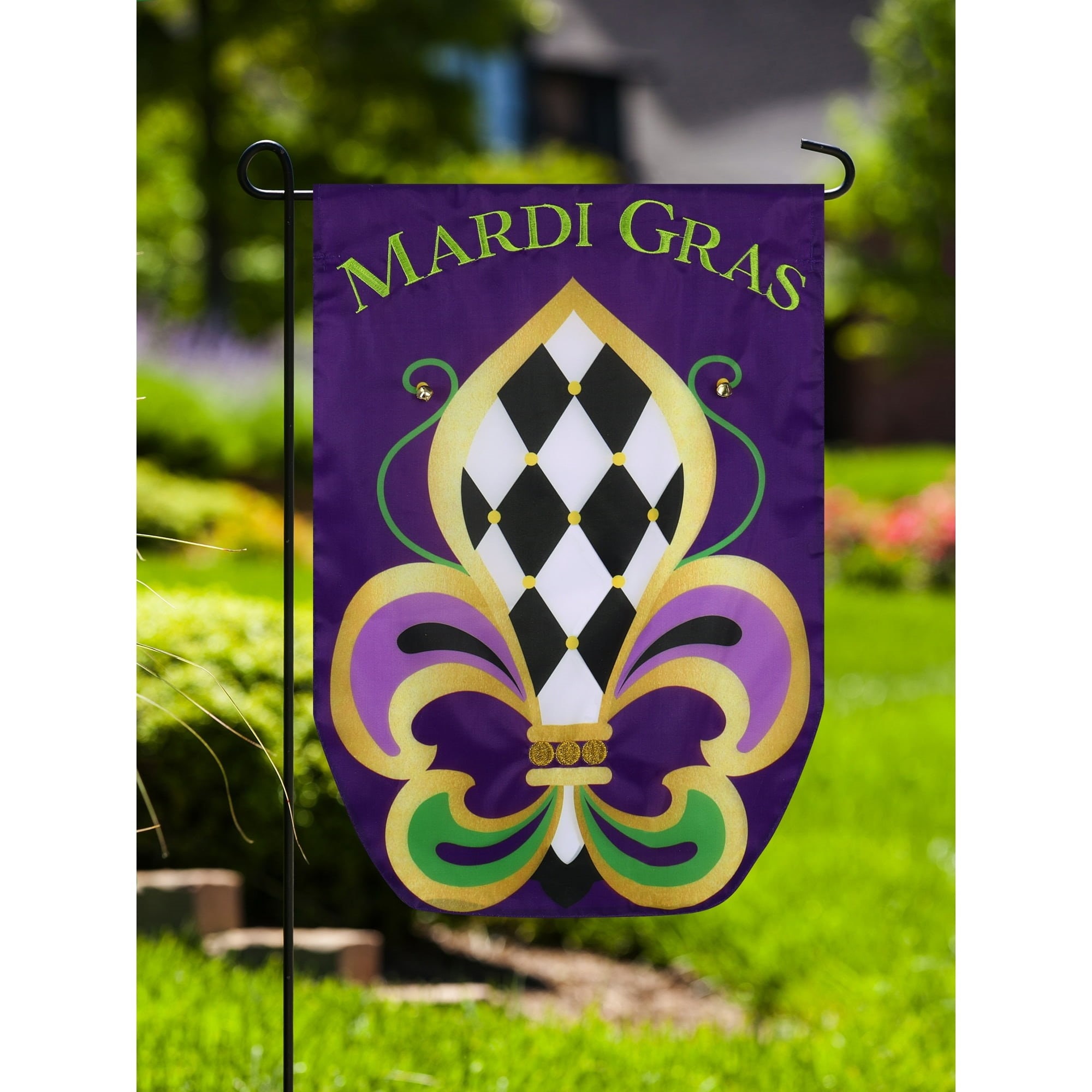 Mardi Gras, Ornament, Fleur de lis, Jester, Parade, Nola, Christmas tree,  Louisiana, Harlequin, Wholesale Available,Drez, Made in USA