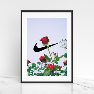 Roses | Hypebeast Print | Hypebeast Wall Art | Luxury Poster | Designer Print | Teen Decor | Teen Wall Art