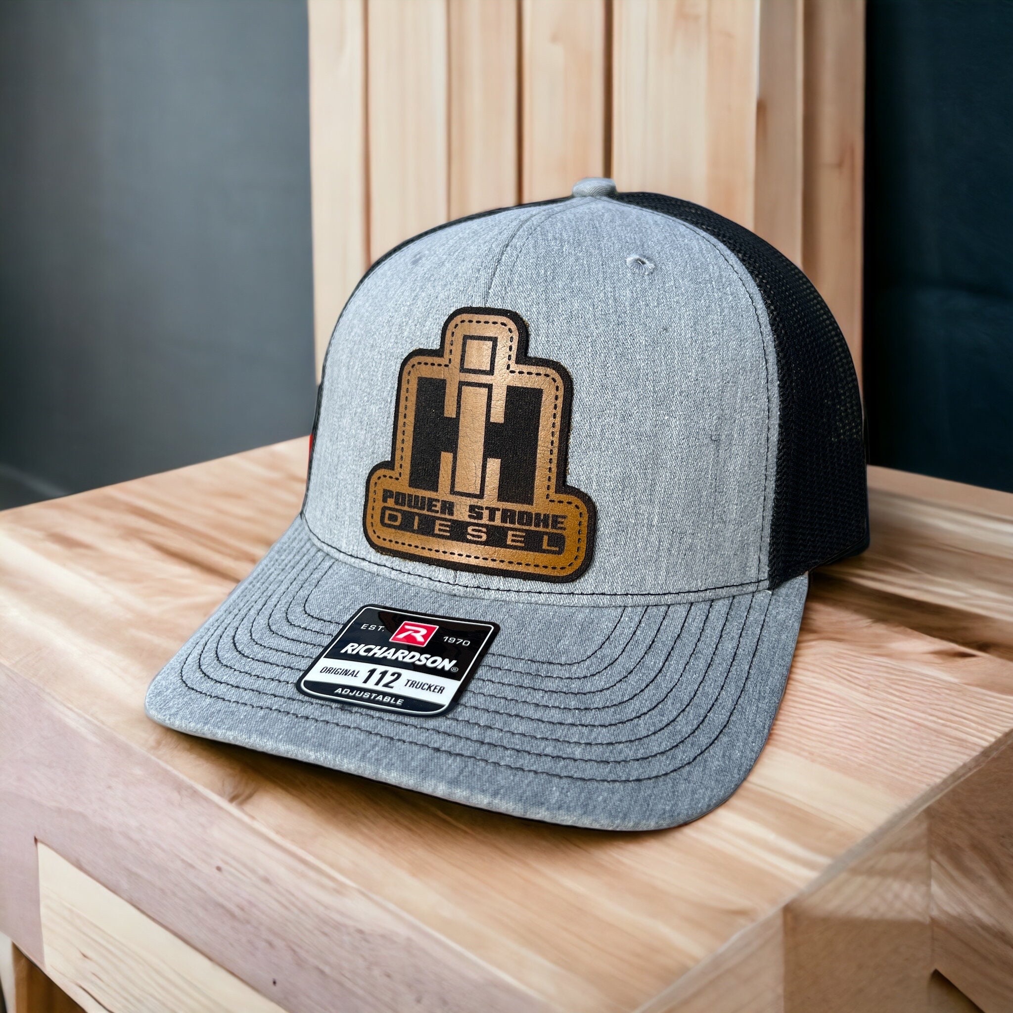International Harvester Powerstroke Diesel Hat Etsy