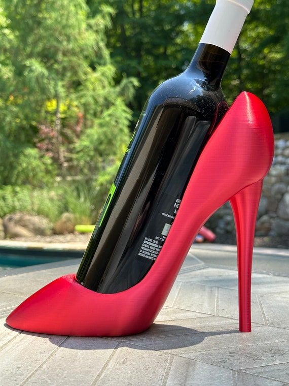 Stiletto Wine Bottle Holder Decor high Heel Wine Bottle Holder Home Decor Gift Idea Etsy