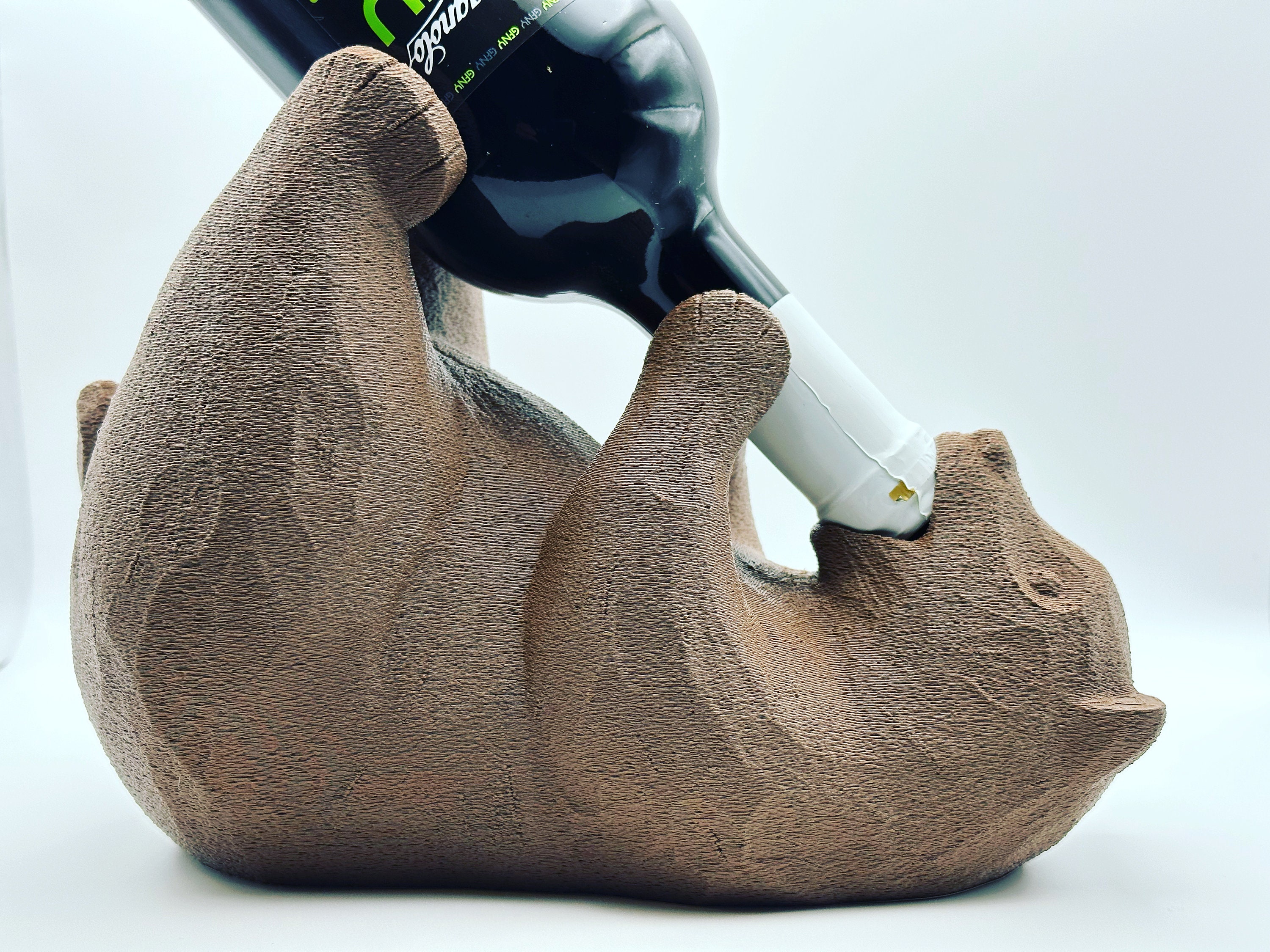 Zebra Wine Bottle Etsy