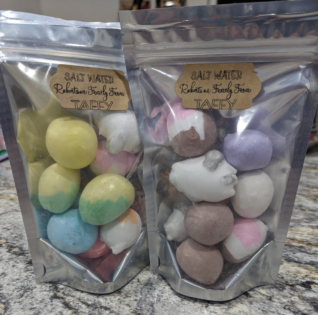 Freeze Dried Salt Water Taffy Etsy