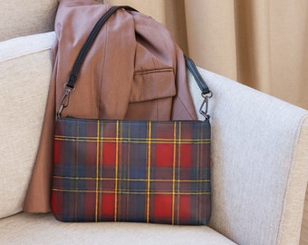 Crossbodytas met Schotse ruit