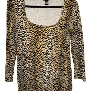Roberto Cavalli Shirt Leopard Print Just Cavalli Top