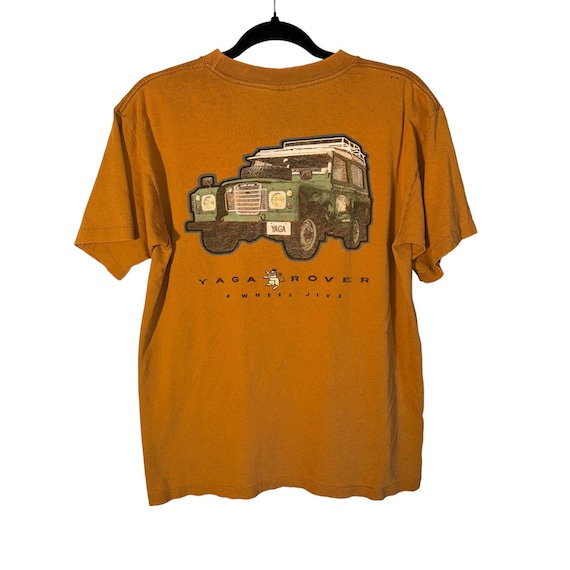 Vintage YAGA Shirt Yaga Brand Four Wheel Jive Yaga Rover
