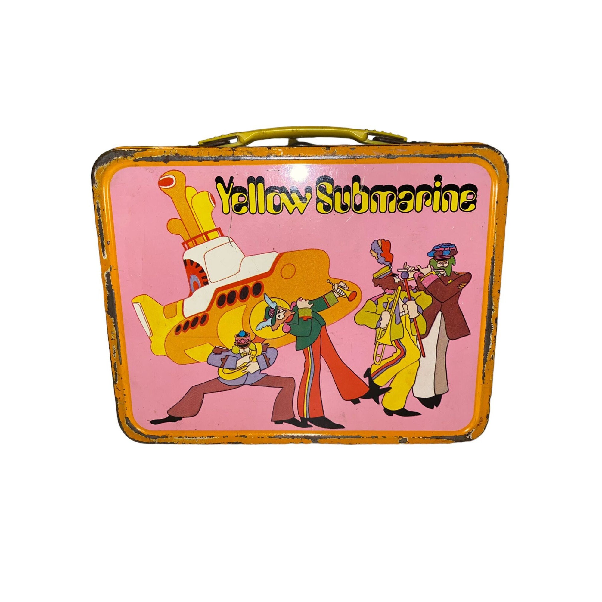 Vintage Beatles Yellow Submarine 1968 Lunchbox - Etsy