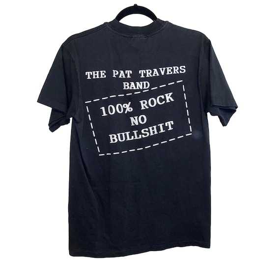 Vintage Pat Travers Band Shirt 1980s 100% Rock - Etsy