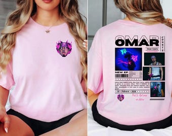 Omar Courtz "Por Si Mañana" Álbum Camiseta unisex, Tour Merch, Fan Apparel