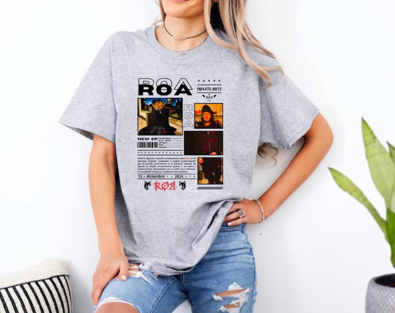 ROA Private Suite Unisex T-shirt | USA Tour Merch - Etsy