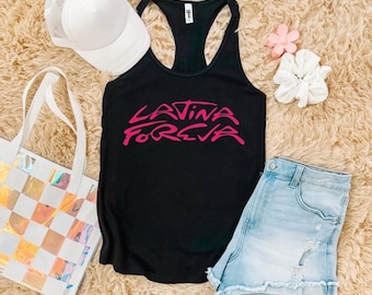Camiseta sin mangas Karol G Tropiqueta, Mercancía de concierto Latina Forever