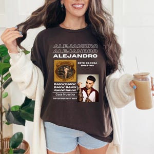 Rauw alejandro tshirt, Rauw Alejandro cosa nuestra, cosa nuestra tshirt, vintage Rauw Alejandro shirt, gifts for Rauw fans, Rauw alejandro
