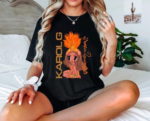 Karol G Tropicoqueta, tropicoqueta shirt, KG fans, gifts for KG fans, tropimood, Karol g merch, Karol g concert merch, papasito, verano rosa