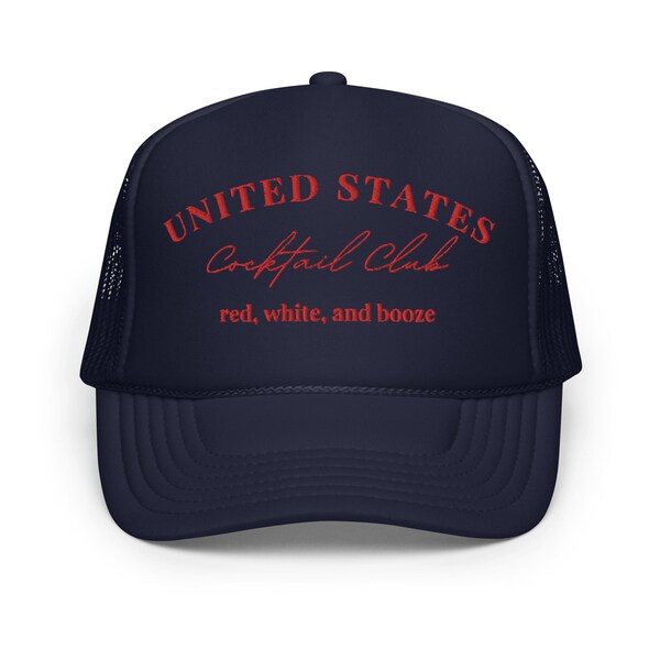 United States Cocktail Club - Embroidered Trucker Hat