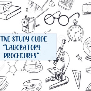 GUIDA ALLO STUDIO VTNE - Procedure di laboratorio