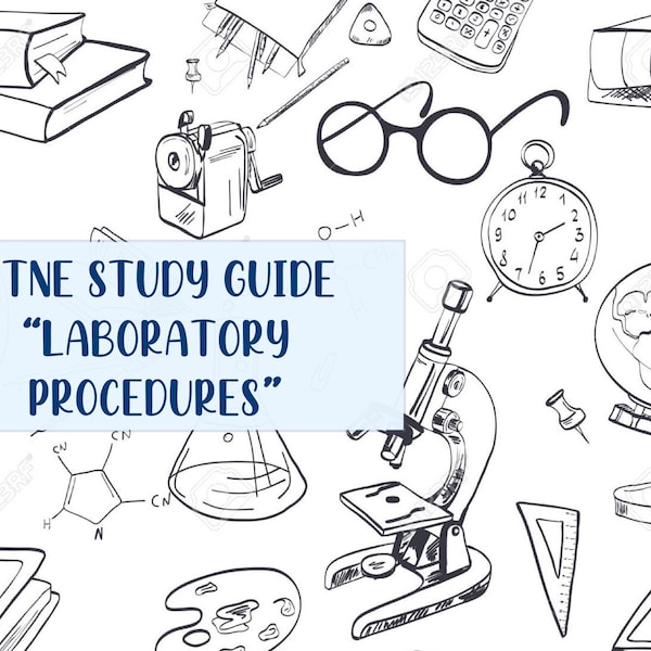VTNE STUDY GUIDE - Laboratory Procedures