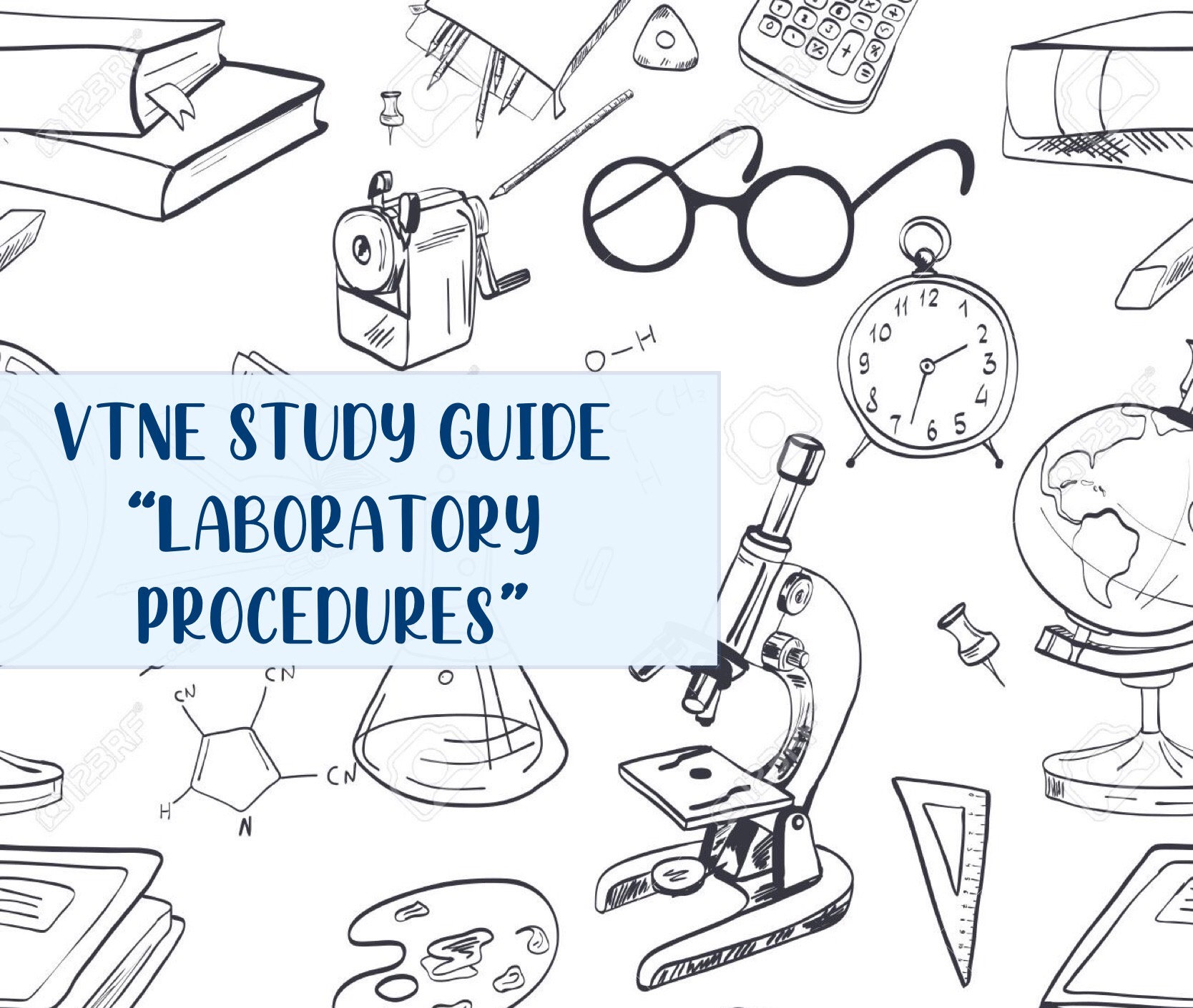 VTNE STUDY GUIDE - Laboratory Procedures - Etsy