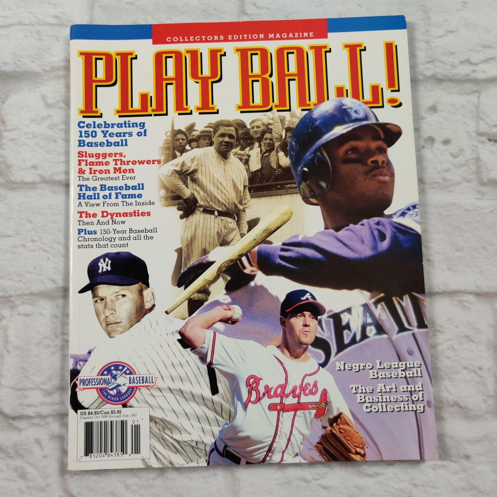 1996 Play Ball Magazine Collectors Edition Celebrating 150 Years 