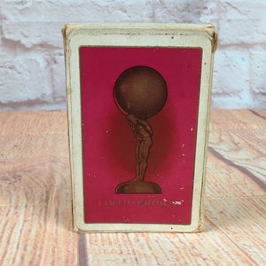 Vintage Playing Cards Sealed Tax Wrapper John Waddington Firth-Brown Advertising