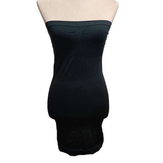 black strapless slip for under dress Women's White Strapless Slip Dress main image 0
