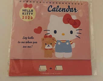Sanrio 2023 Large Wall Hanging Calendar Hello Kitty - Etsy