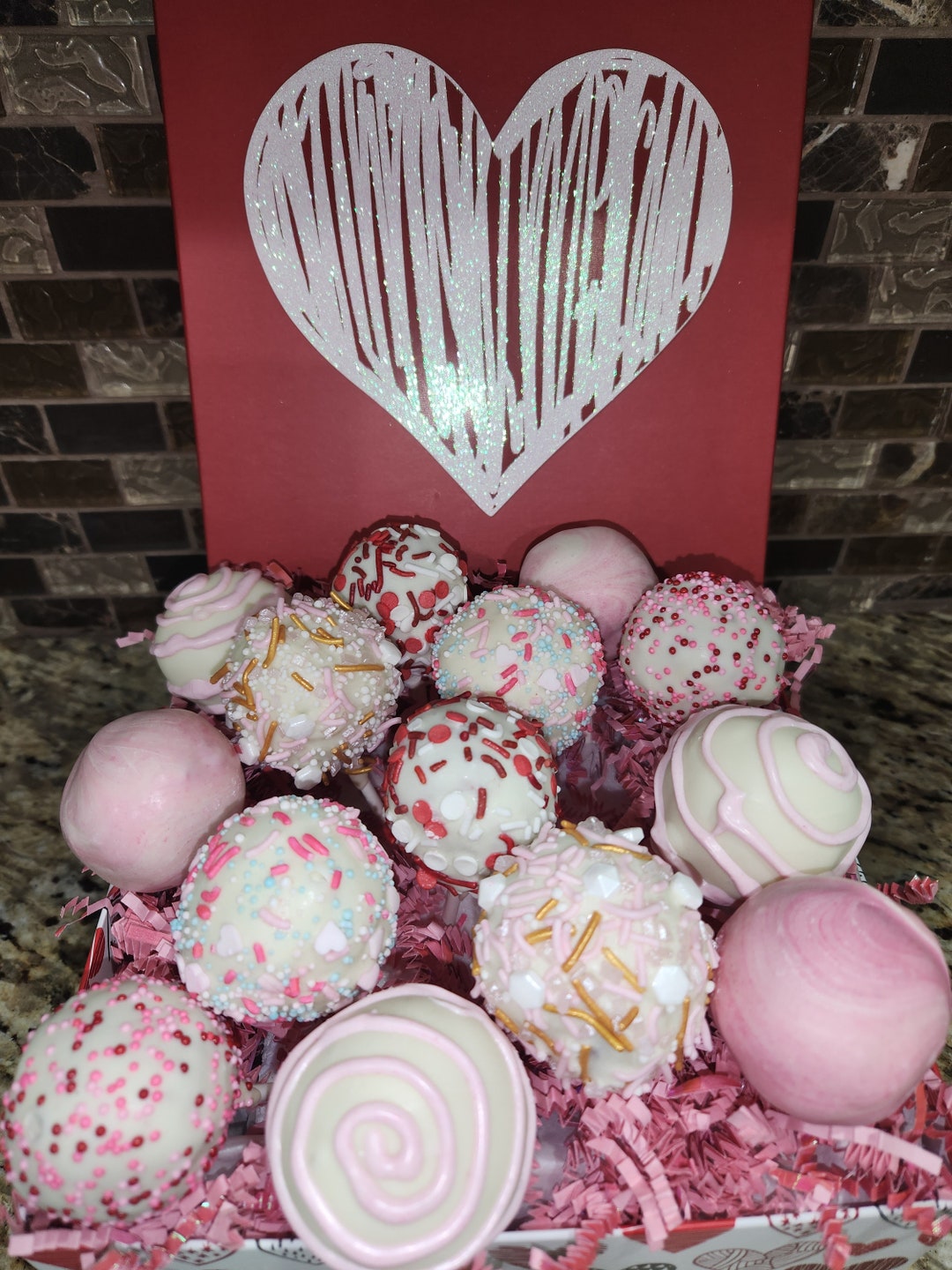 Best Chocolate Dipped Cake Pops. They Are Also Perfect for Etsy