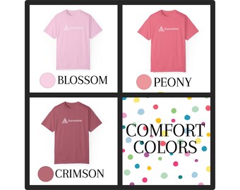 Ascension Comfort Colors Tee Colors