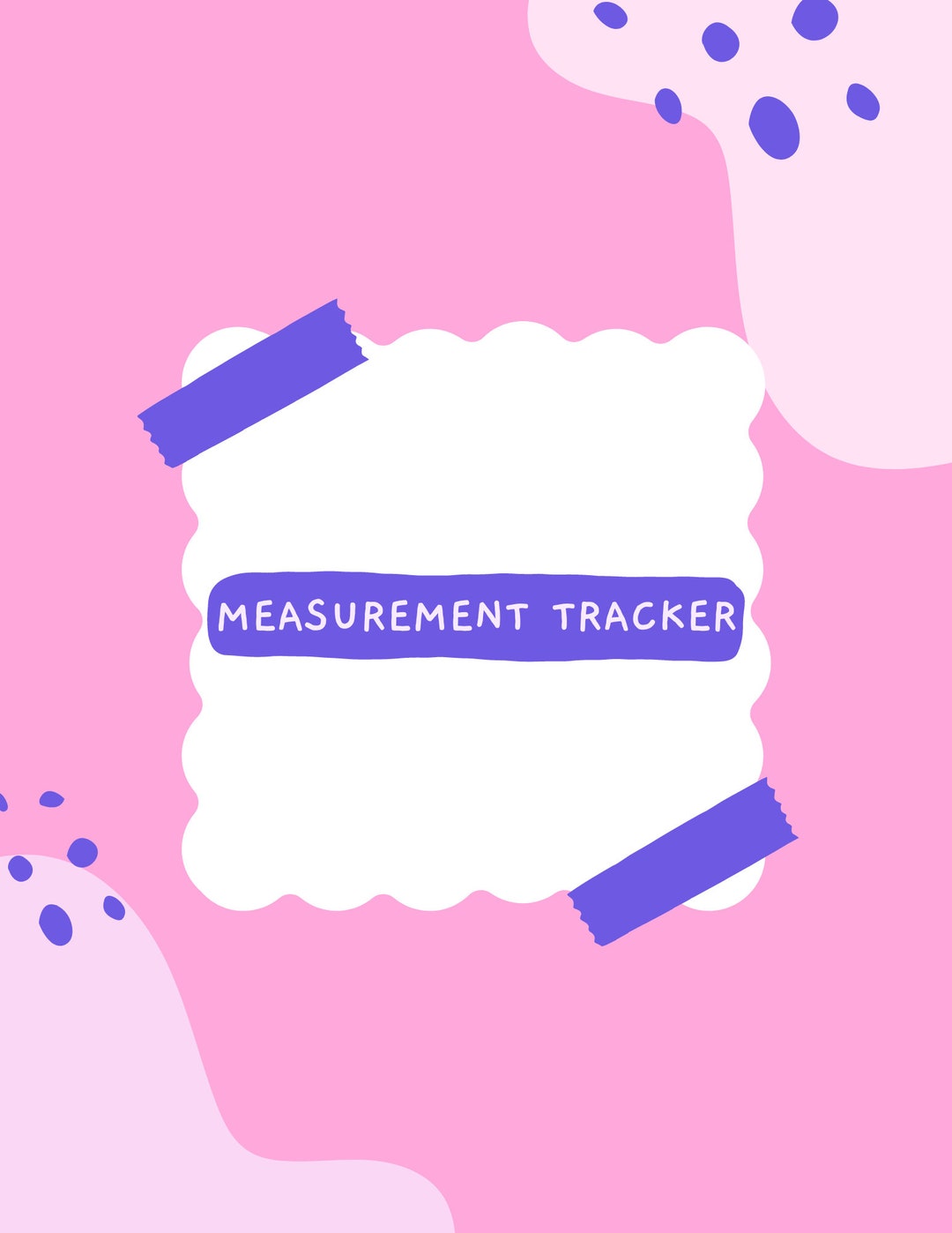 Digital Measurement Tracker - Etsy