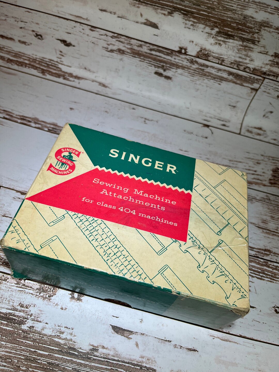 Vintage 1958 Singer Sewing Machine Attachments for 404 Machines Etsy
