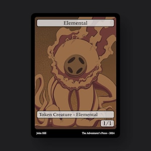 Elementar Token Paket für Magic the Gathering MTG: 4er Pack 1/1 Elementar Token