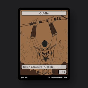 Goblin Token Paket für Magic the Gathering MTG: 4er Pack 1/1 Goblin Tokens - JH