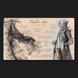 Vampire TCG Playmat, 14"x24" - Podkładka na biurko Mata do gry Magic The Gathering