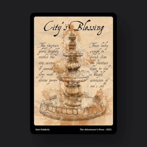 City&#39;s Blessing Token Pack for Magic the Gathering MTG: 4 pack City&#39;s Blessing Tokens