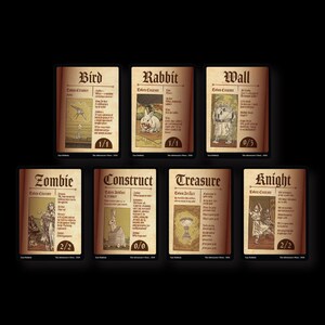 Monty Python Inspired Tokens for Magic the Gathering - MPHG token pack