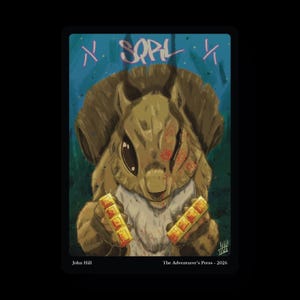 Squirrel Token Pack for Magic the Gathering MTG: 4 pack 1/1 Squirrel Tokens
