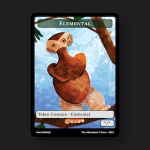 Elemental Token Pack for Magic the Gathering MTG: 4 pack */* Elemental Tokens