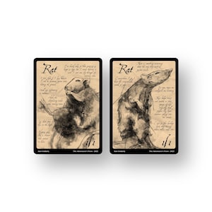 White background with images of two rat tokens