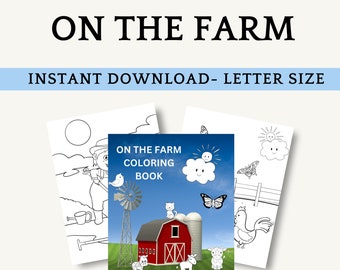 Fun on the Farm Coloring Printable