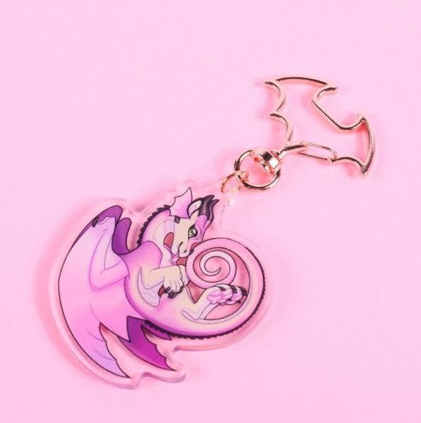 The Lost Continent Wings of Fire WOF Acrylic Charm -  Portugal