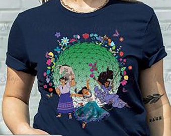 Let The Magic Blossom Encanto Flower And Garden Tshirt, Encanto Isabela Shirt, Vintage Movie Tshirt, Retro Cartoon Tshirt, Gift For Her