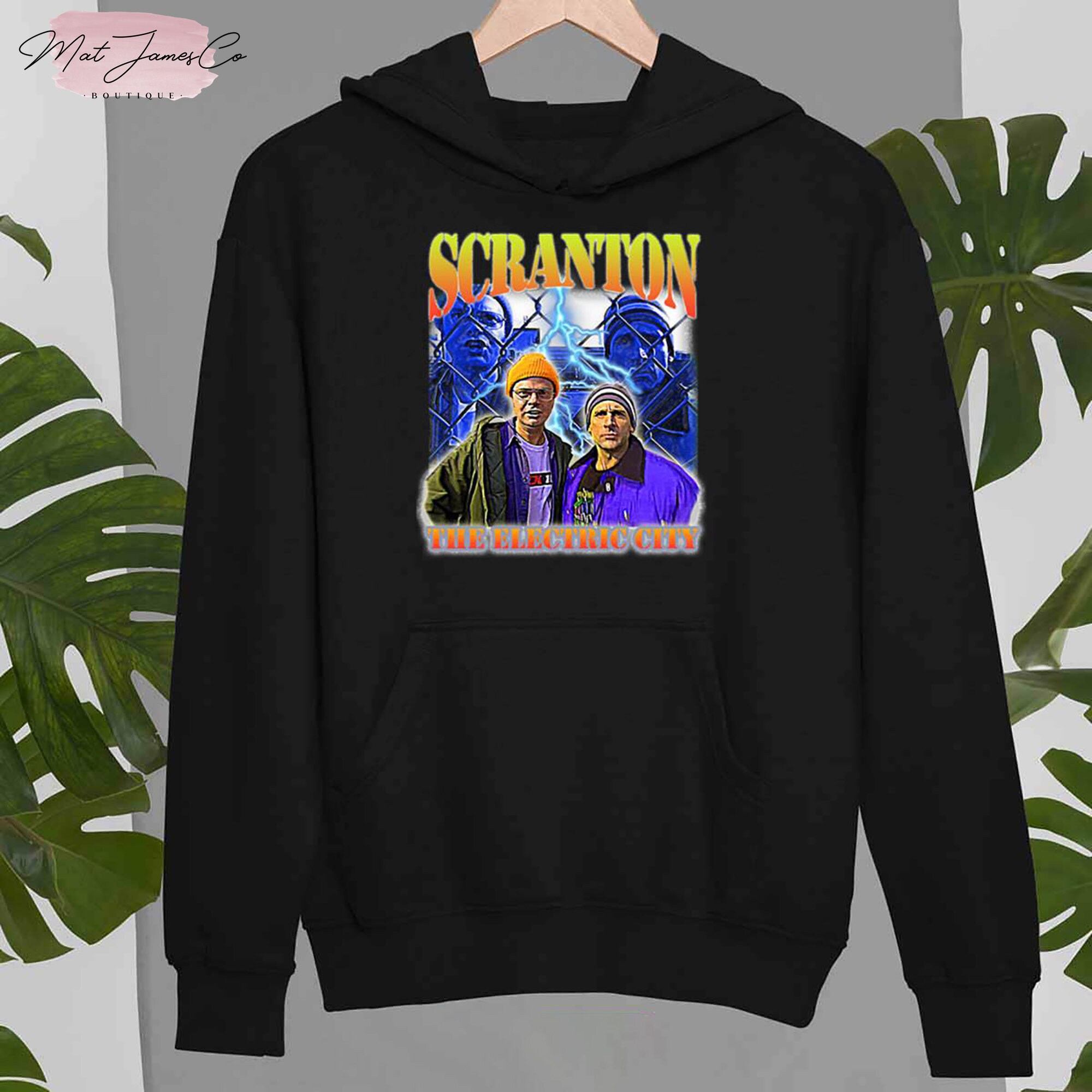 Scranton the Electric City the Office Funny Vintage 90s Bootleg Style
