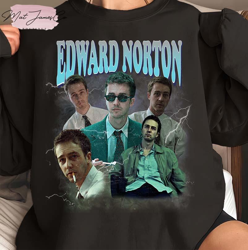 Edward norton t shirt hotsell