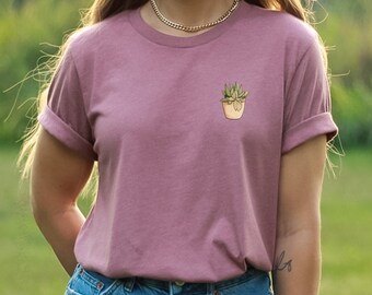 Plant Pocket Graphic Tee: Garden Lover Unisex Shirt