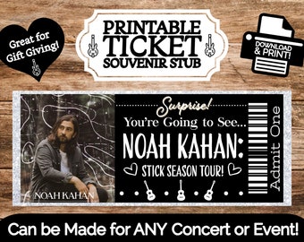 Noah Kahan Concert - Etsy