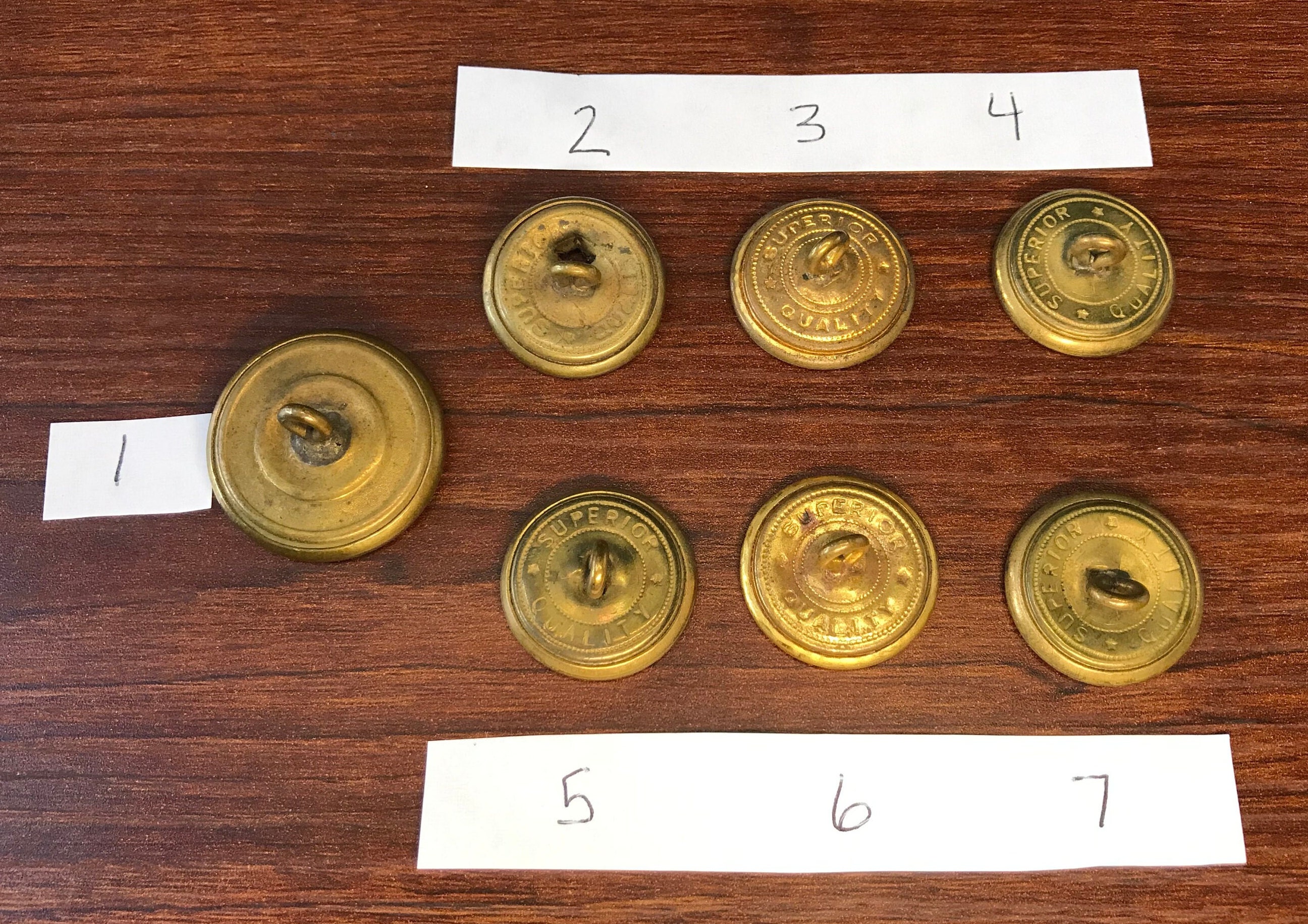 Vintage Train Uniform Buttons - Etsy