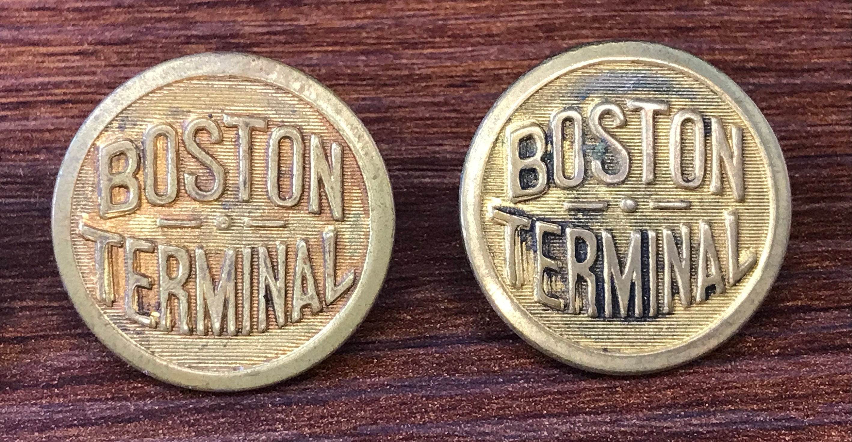 Vintage Train Uniform Buttons - Etsy