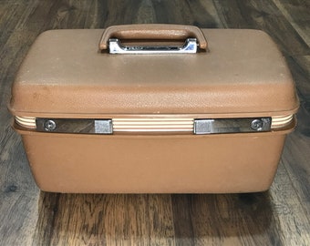 Vintage Concorde Samsonite Train Case with Tray