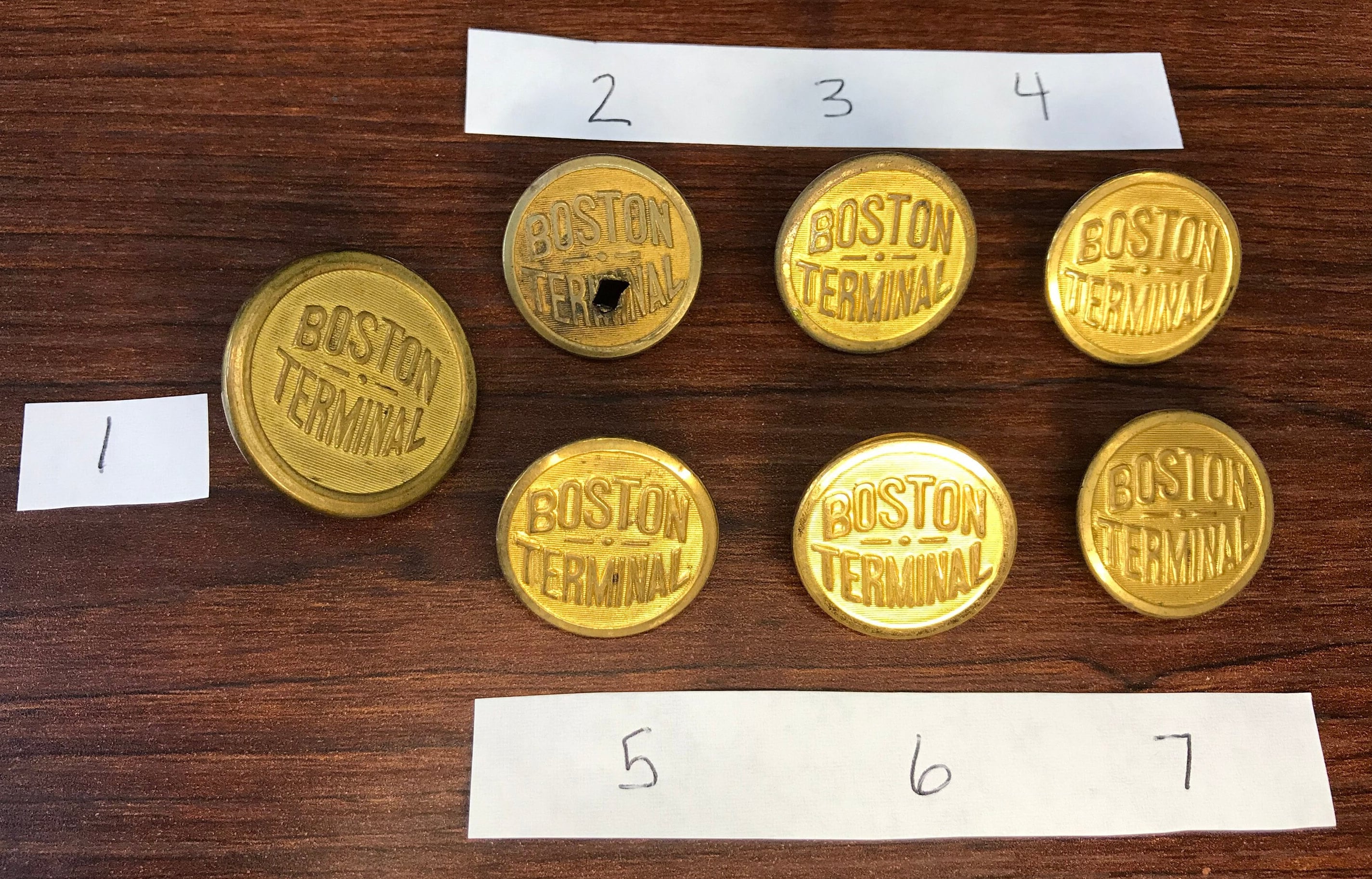 Vintage Train Uniform Buttons - Etsy