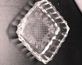 Small Glass Trinket or Jewelry Dish